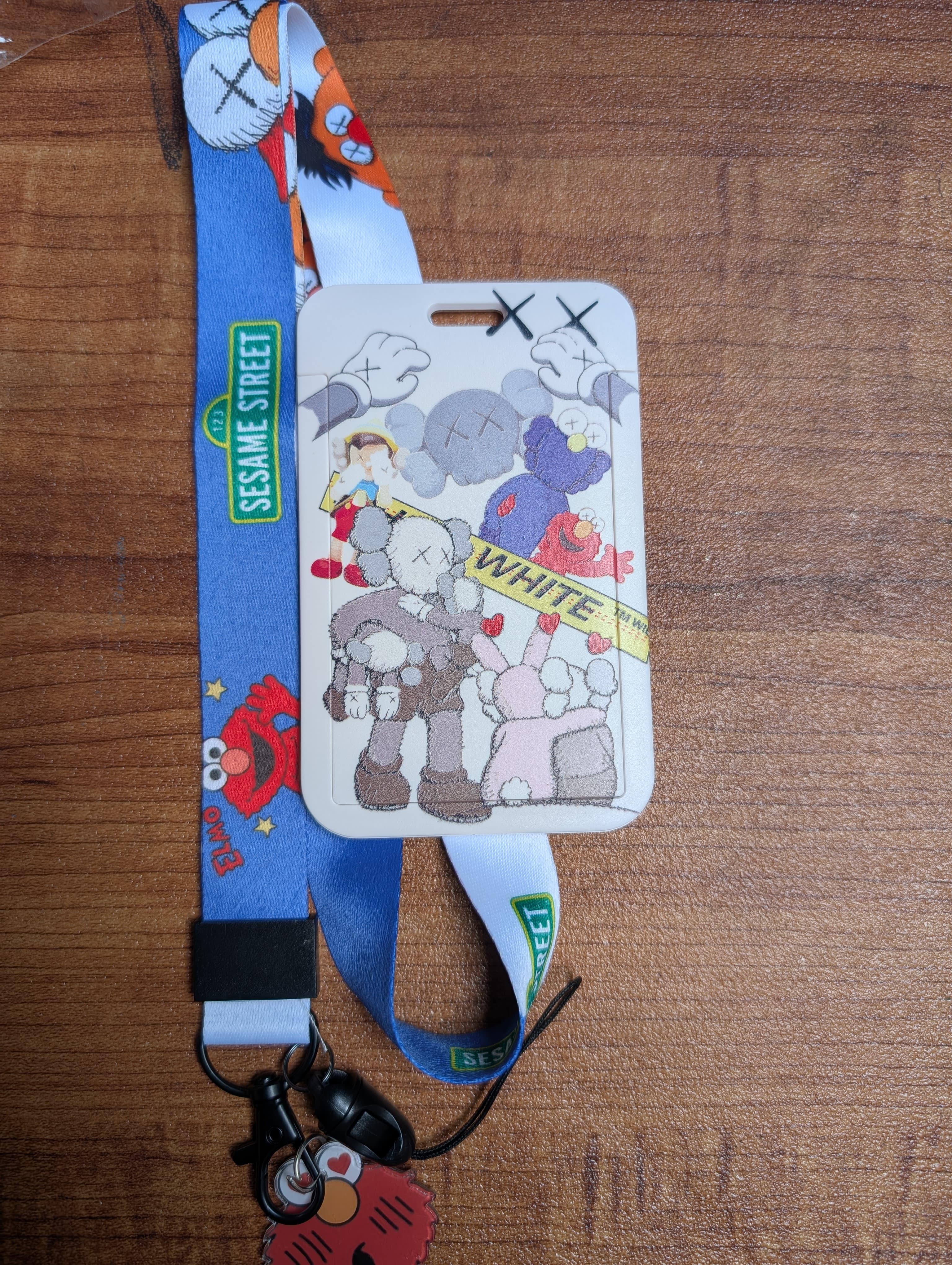 Sesame Street Character ID Card Holder with Lanyard and Elmo Charm 2